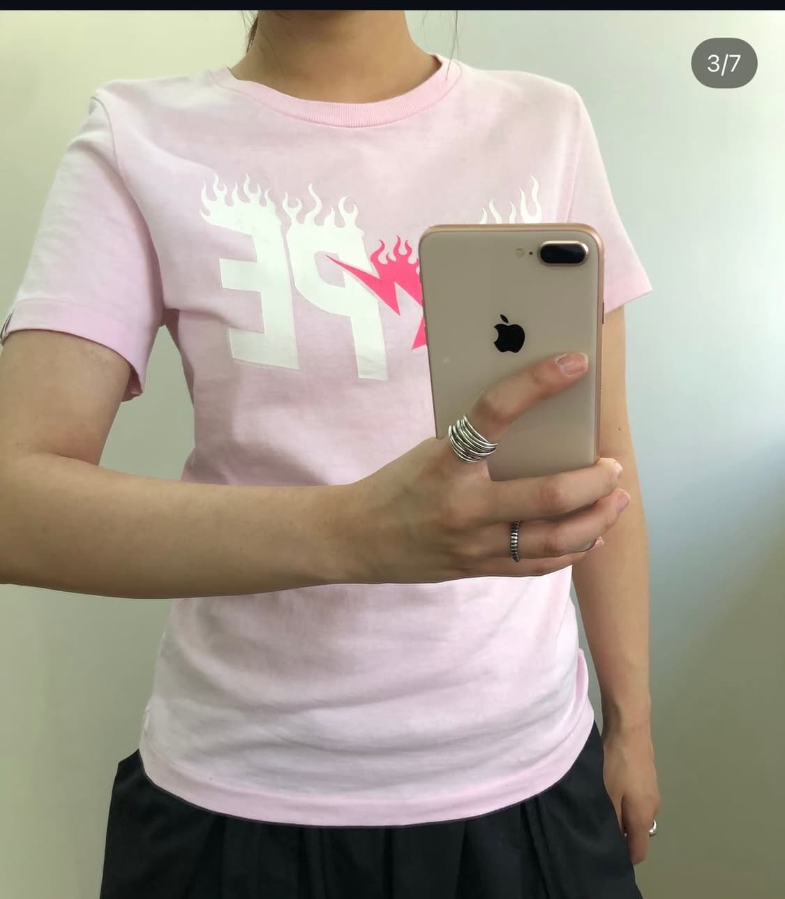 베이프 딸기우유 반팔 티셔츠 상품이미지2