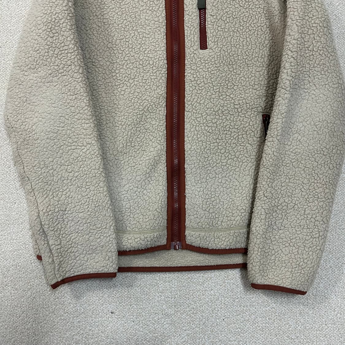  (M) 파타고니아 레트로 파일 플리스 자켓 아이보리 상품이미지3