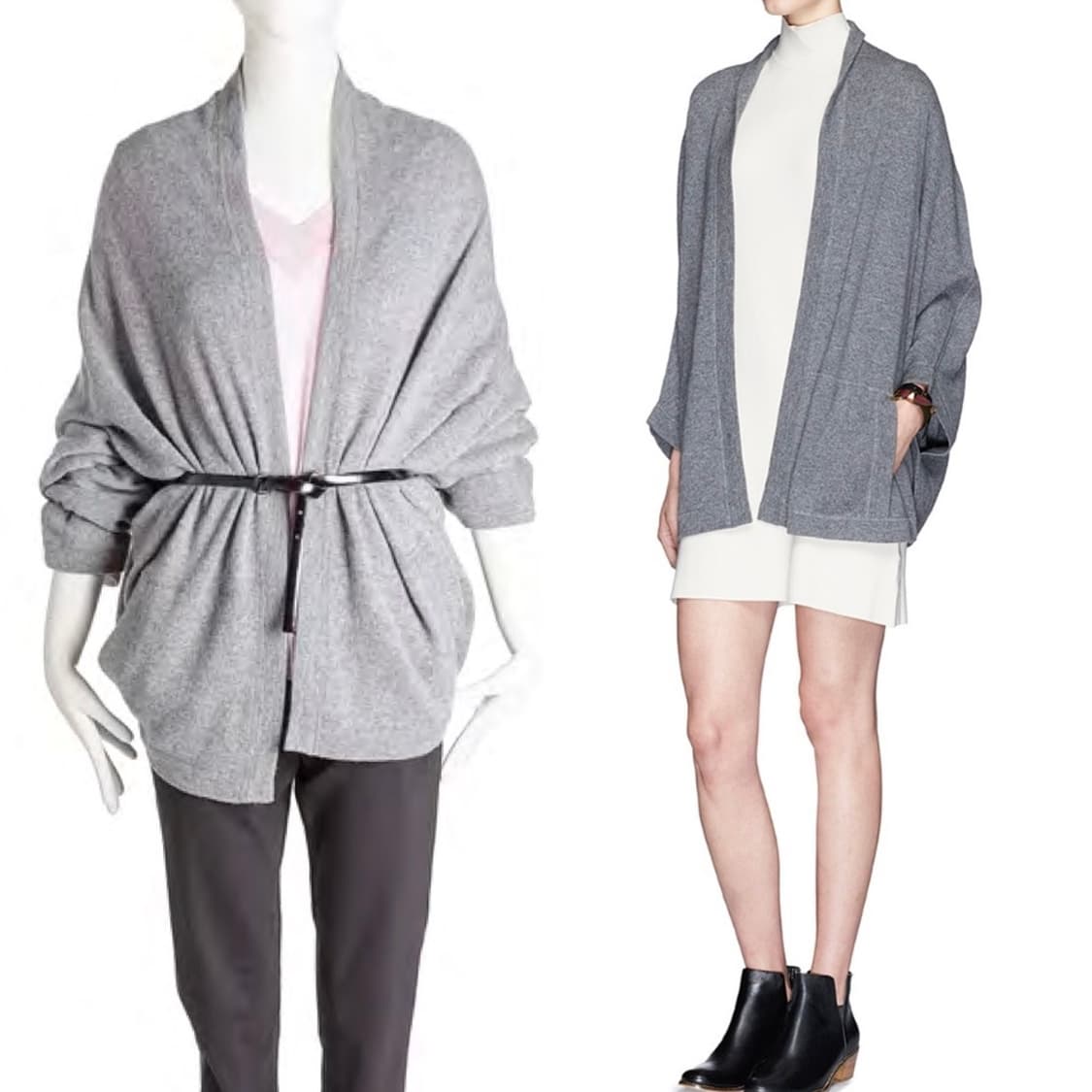 VINCE 캐시미어 케이프 가디건 상품이미지2