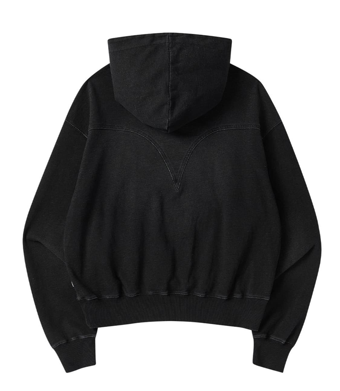 프렌다 Indigo washed hoodie black 워싱 후드티 블랙 상품이미지2