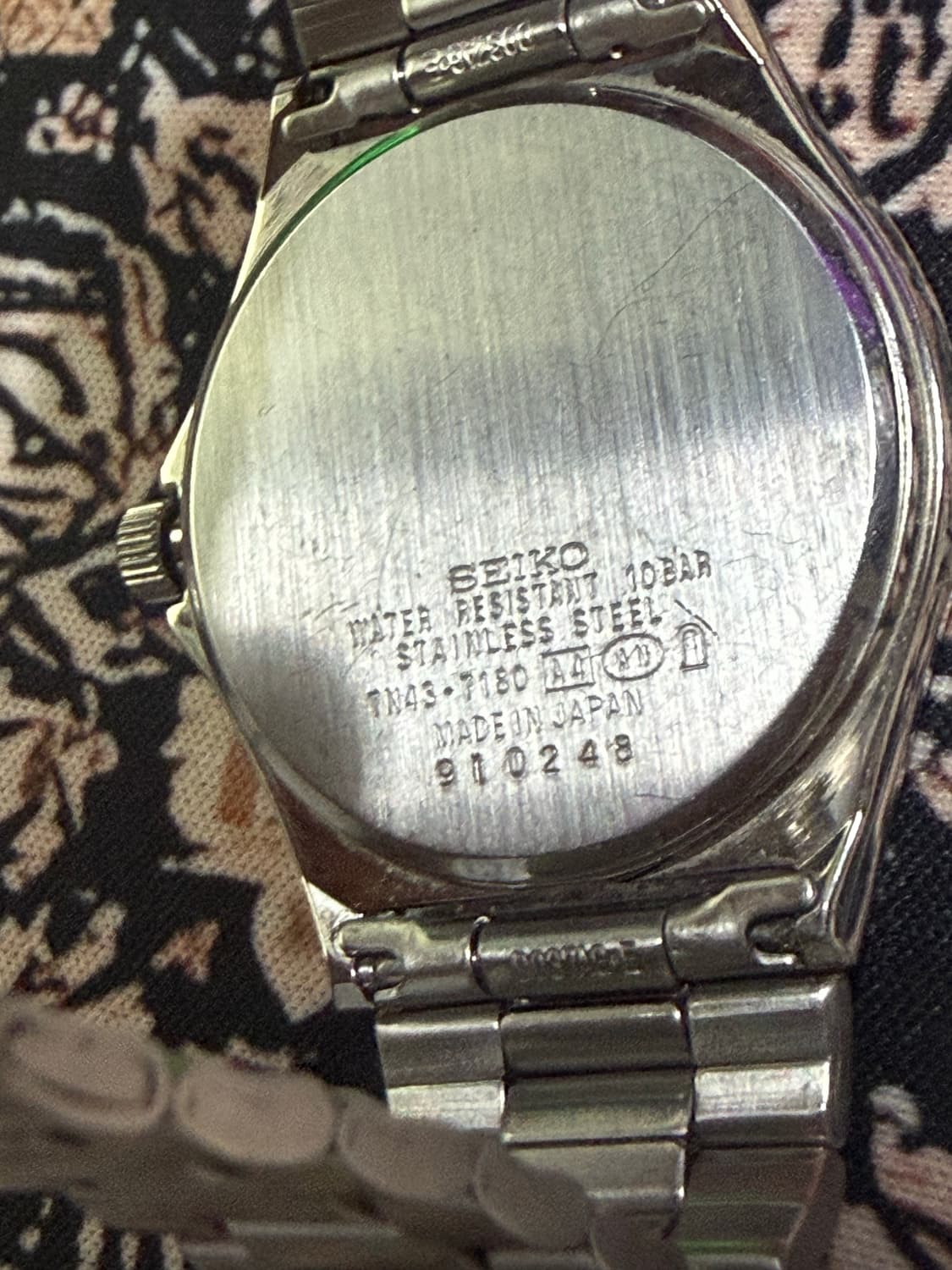 SEIKO 빈티지 쿼츠 시계 상품이미지4