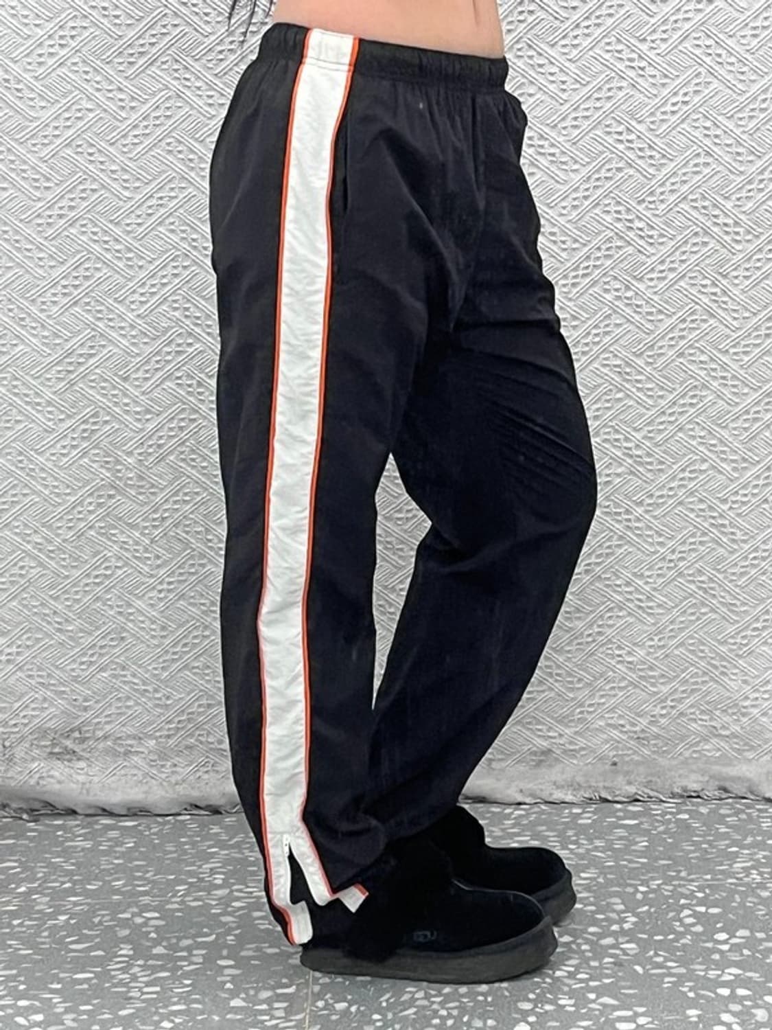 널디 레트로 빈티지 오렌지 사이드라인 트랙팬츠 M C07312 상품이미지1