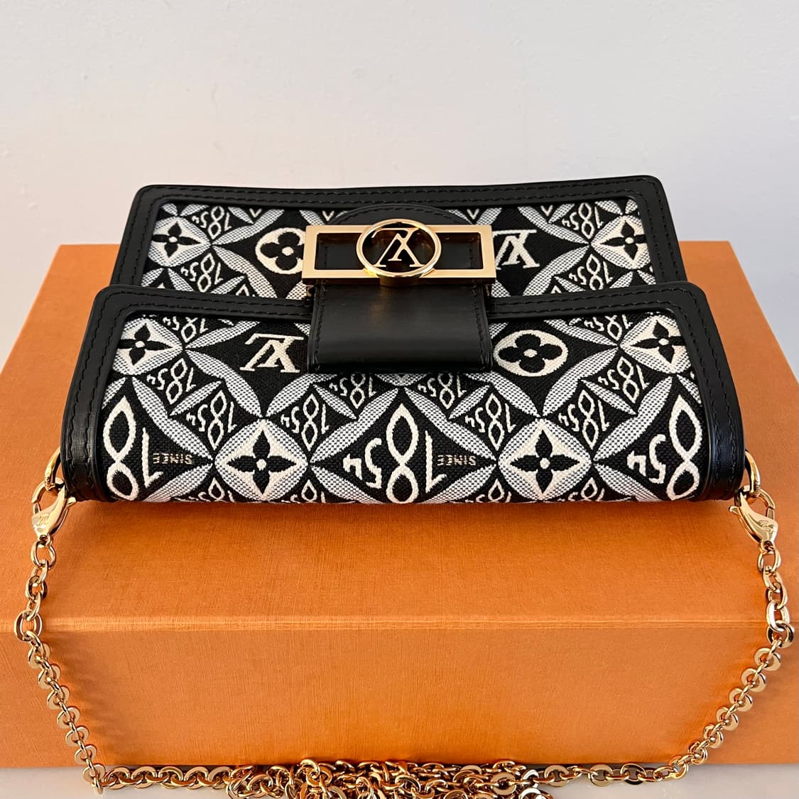 [한정판/정품] 루이비통 1854 도핀 크로스백 가방 체인 지갑 상품이미지6