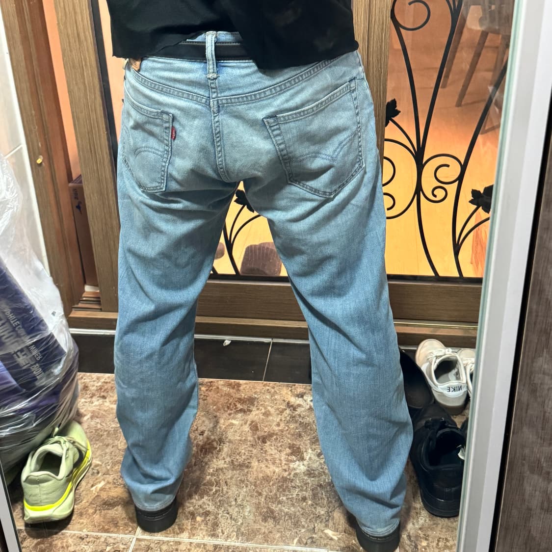 리바이스505 데님 34 / 34 (실착 사진 참고) 상품이미지2