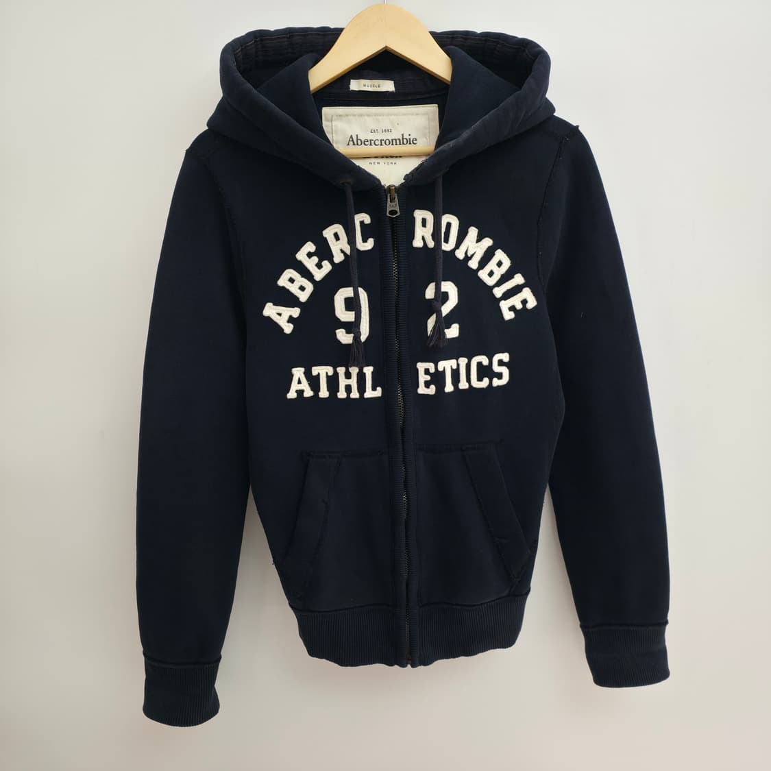 [S] 아베크롬비 네이비 후드집업 상품이미지1