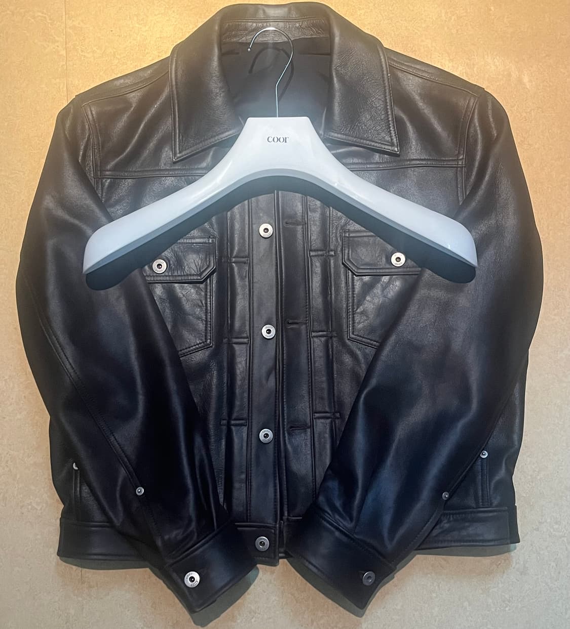 (M) 쿠어 램스킨 포켓 트러커 자켓 COOR 상품이미지2