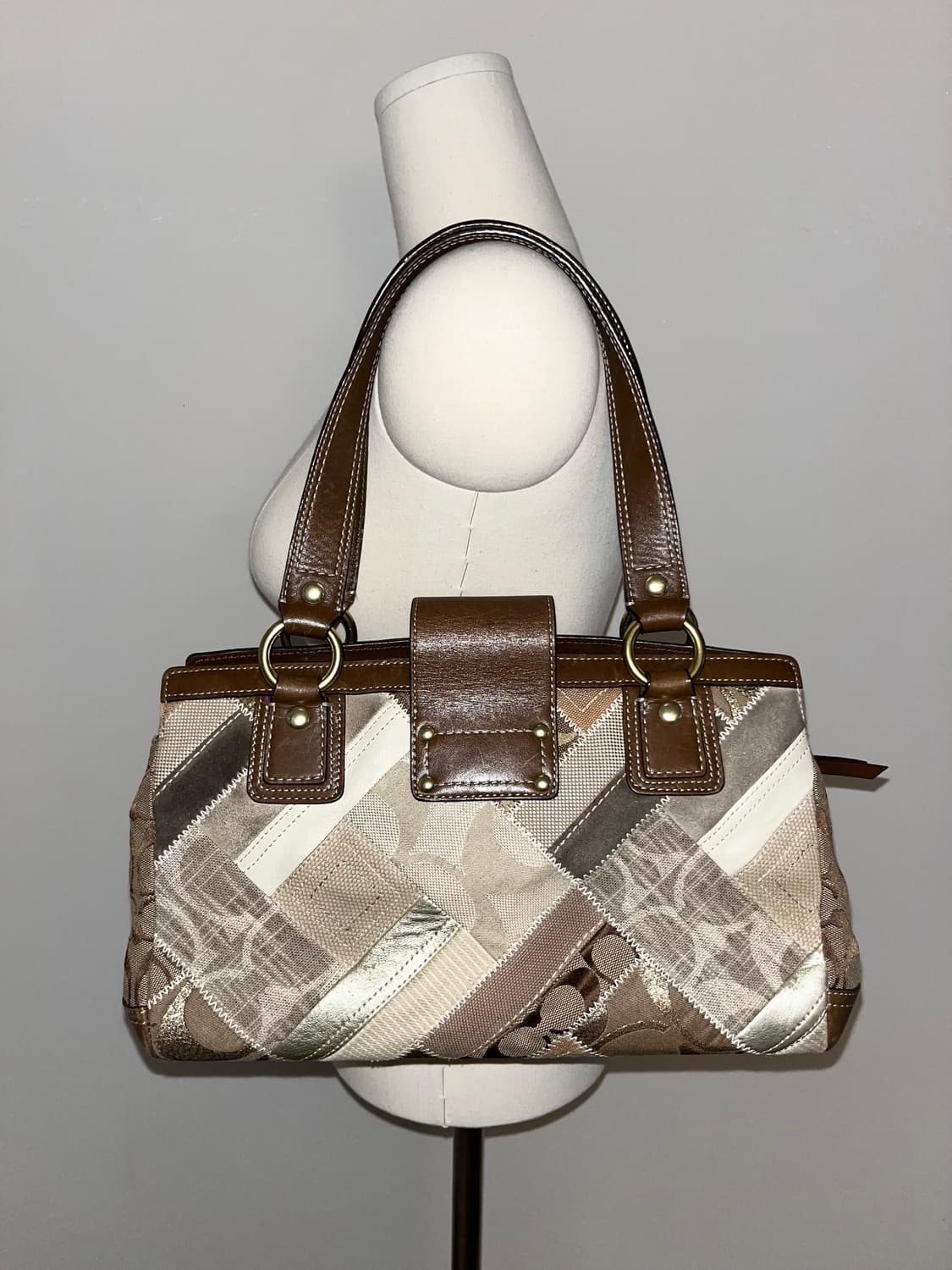 📦 Coach patchwork Shoulder Bag 상품이미지6