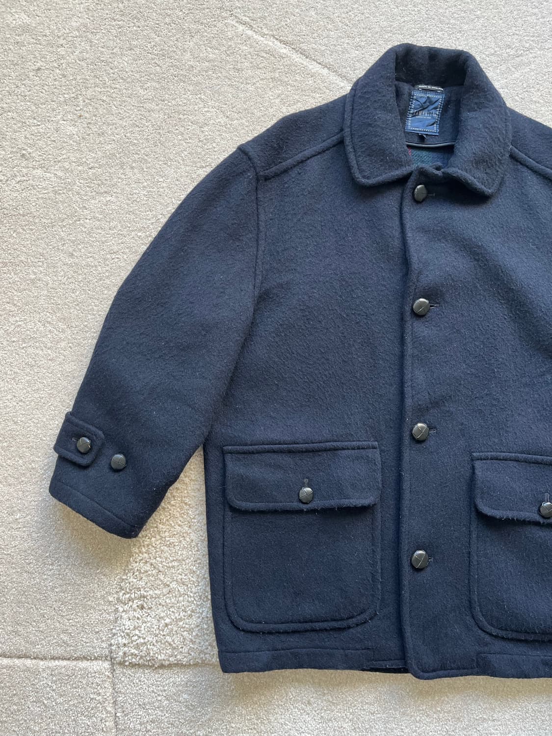 티베트 헤비 멜튼 울 코트 (103-105) 상품이미지4