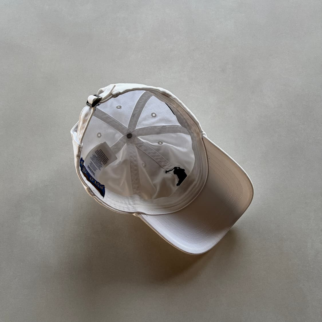 폴로 랄프로렌 빅포니 화이튼 코튼 볼캡 모자 상품이미지9