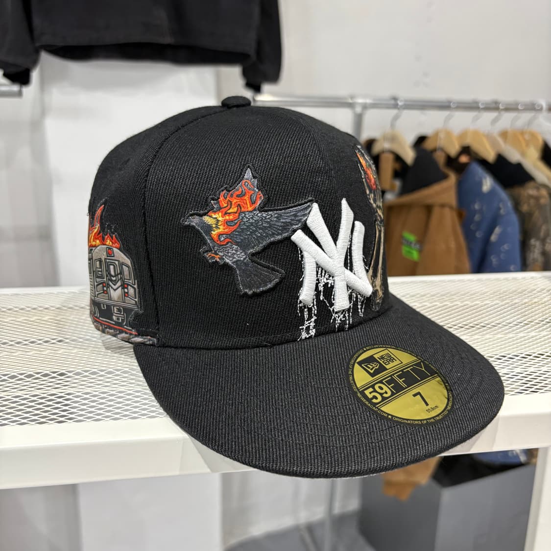 뉴에라 앙키즈 지옥 59FIFTY 7 볼캡 스냅백 상품이미지1