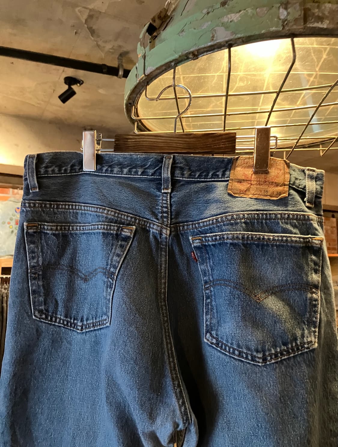 90s USA 빈티지 리바이스 501 데님 팬츠 상품이미지6