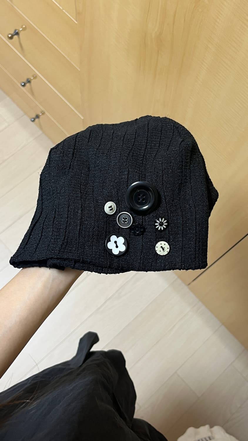 시오 버튼 포인트 비니 시오 서울 비니 상품이미지3