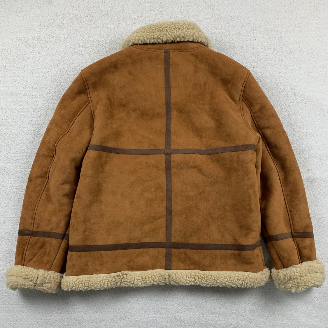 어반스터프 페이크레더 무톤 스웨이드 무스탕 자켓  상품이미지2