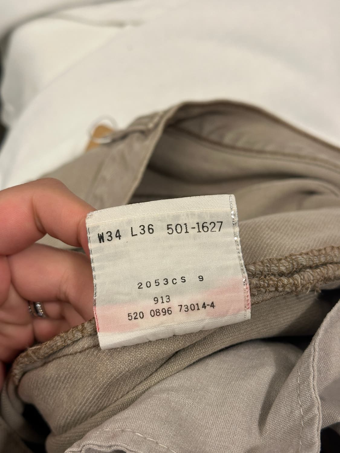 90s made in USA 리바이스 501 W34 L36 상품이미지4