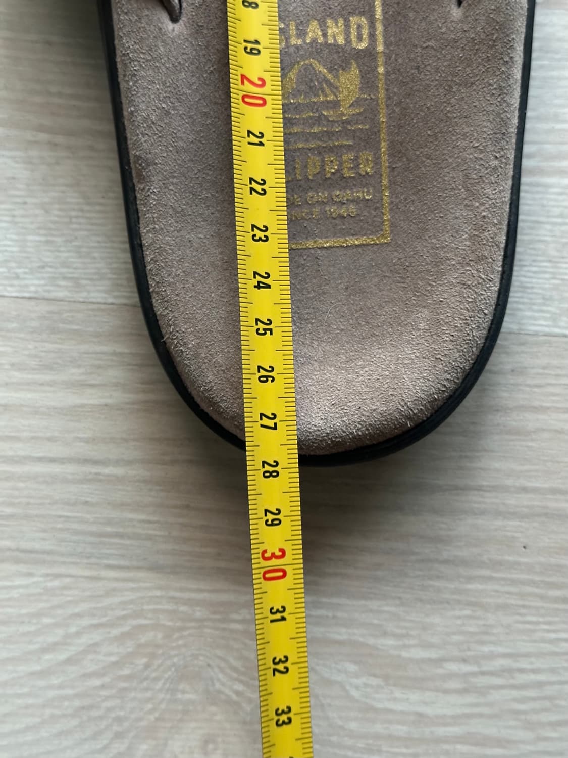 아일랜드 슬리퍼 라이트 브라운 스웨이드 쪼리 280 상품이미지6