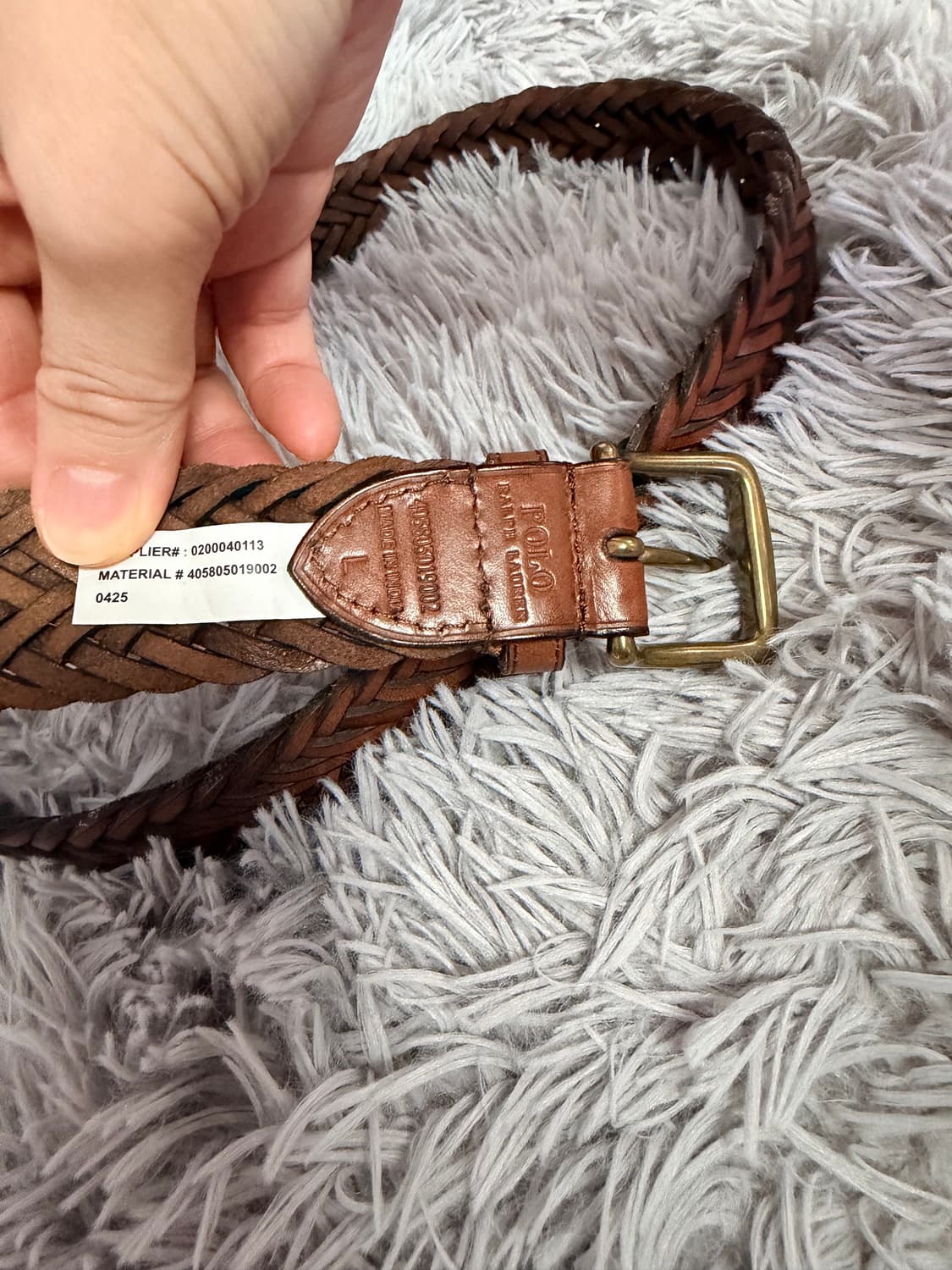 POLO 폴로 가죽 벨트 / 허리띠 상품이미지3