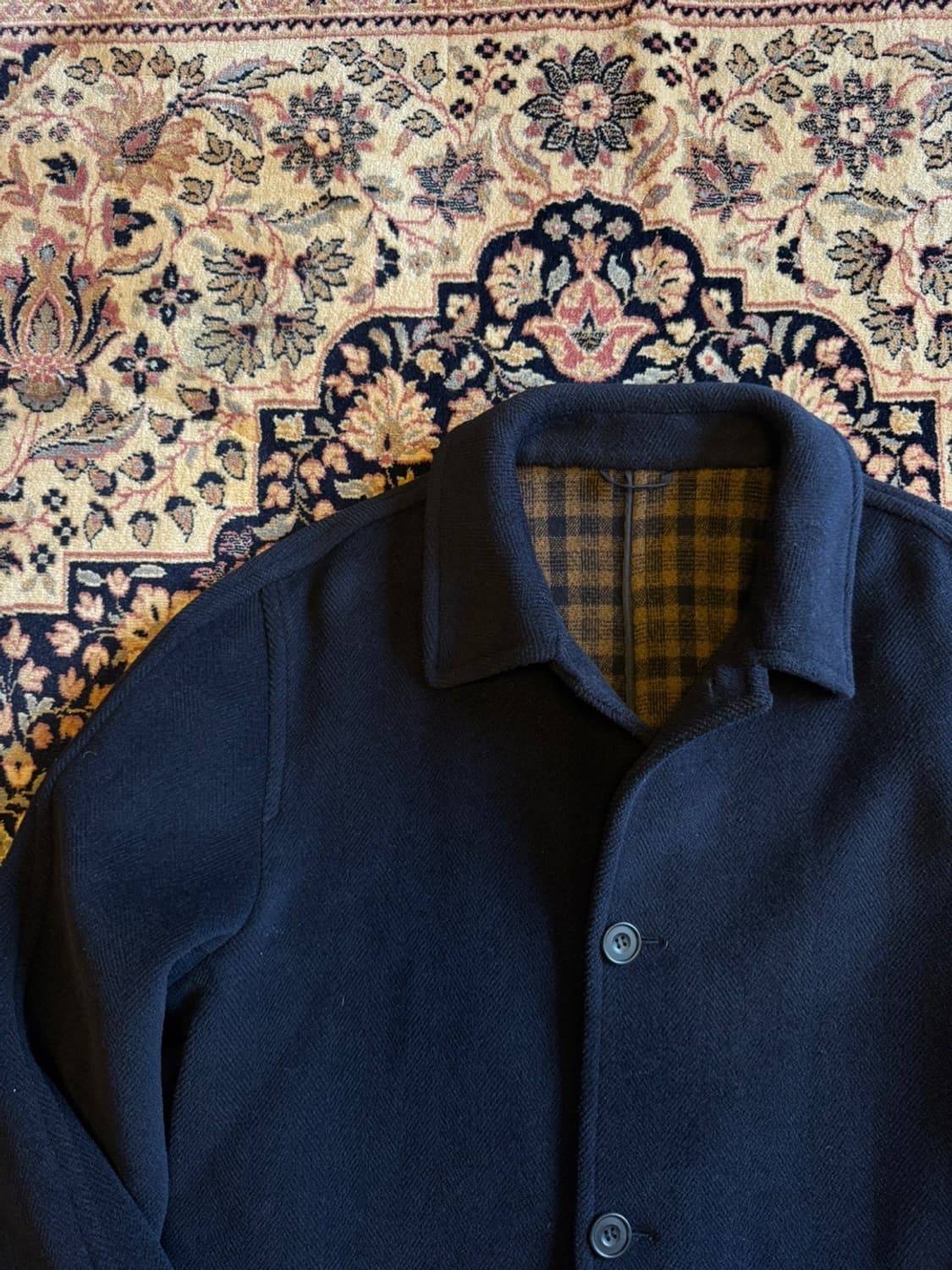 던힐 울 코트 100 상품이미지3