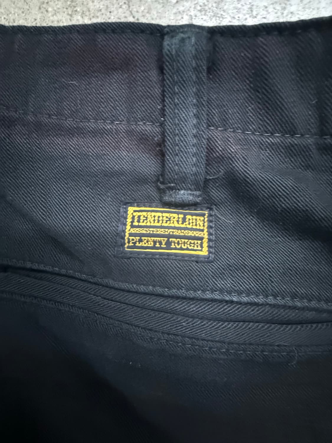 텐더로인 BDP 워크팬츠 블랙 상품이미지3