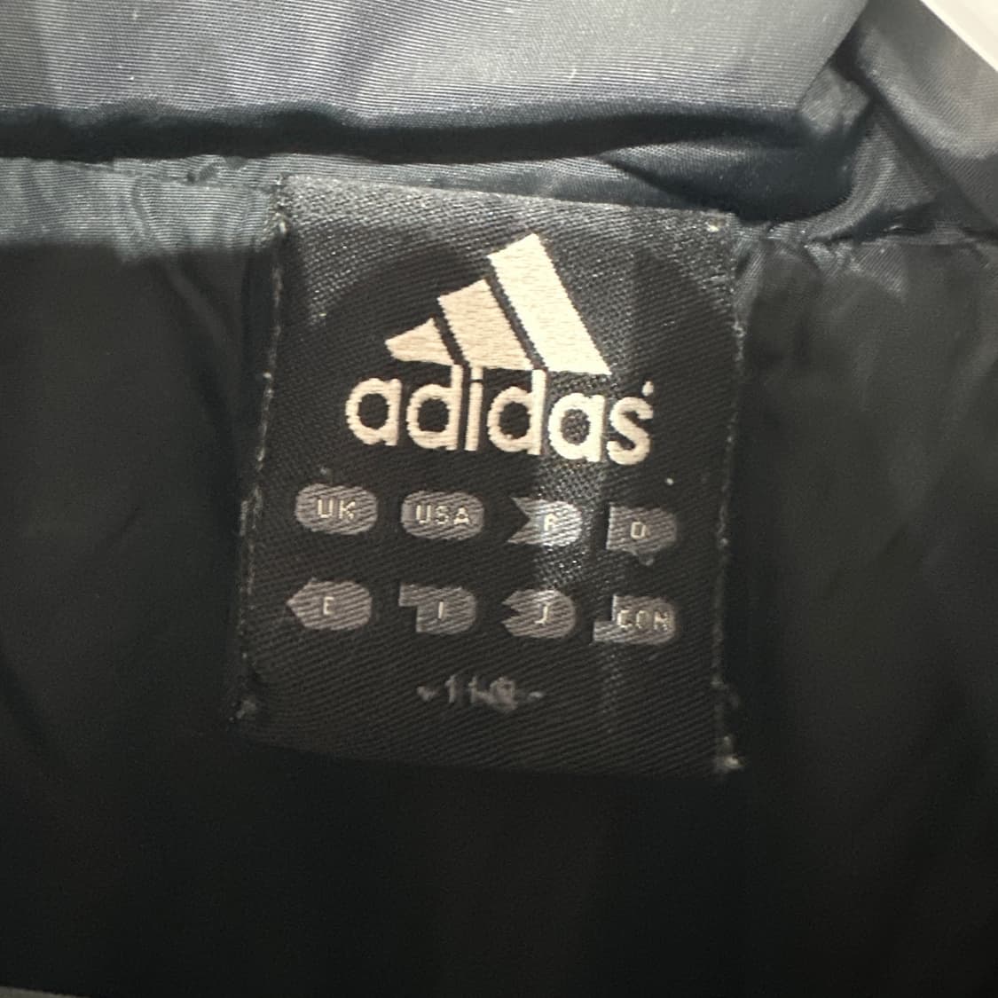 아디다스 빅로고 삼선 바람막이 자켓 110 상품이미지3