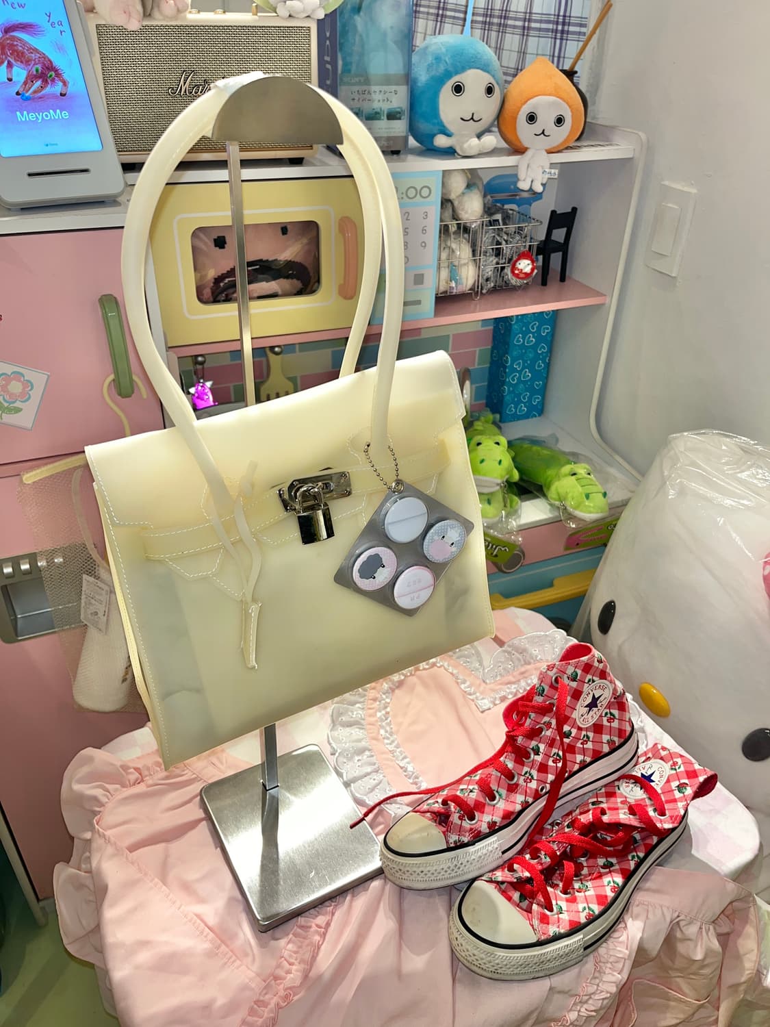 미니 젤리버킨 - 화이트 🫶🏻 상품이미지1