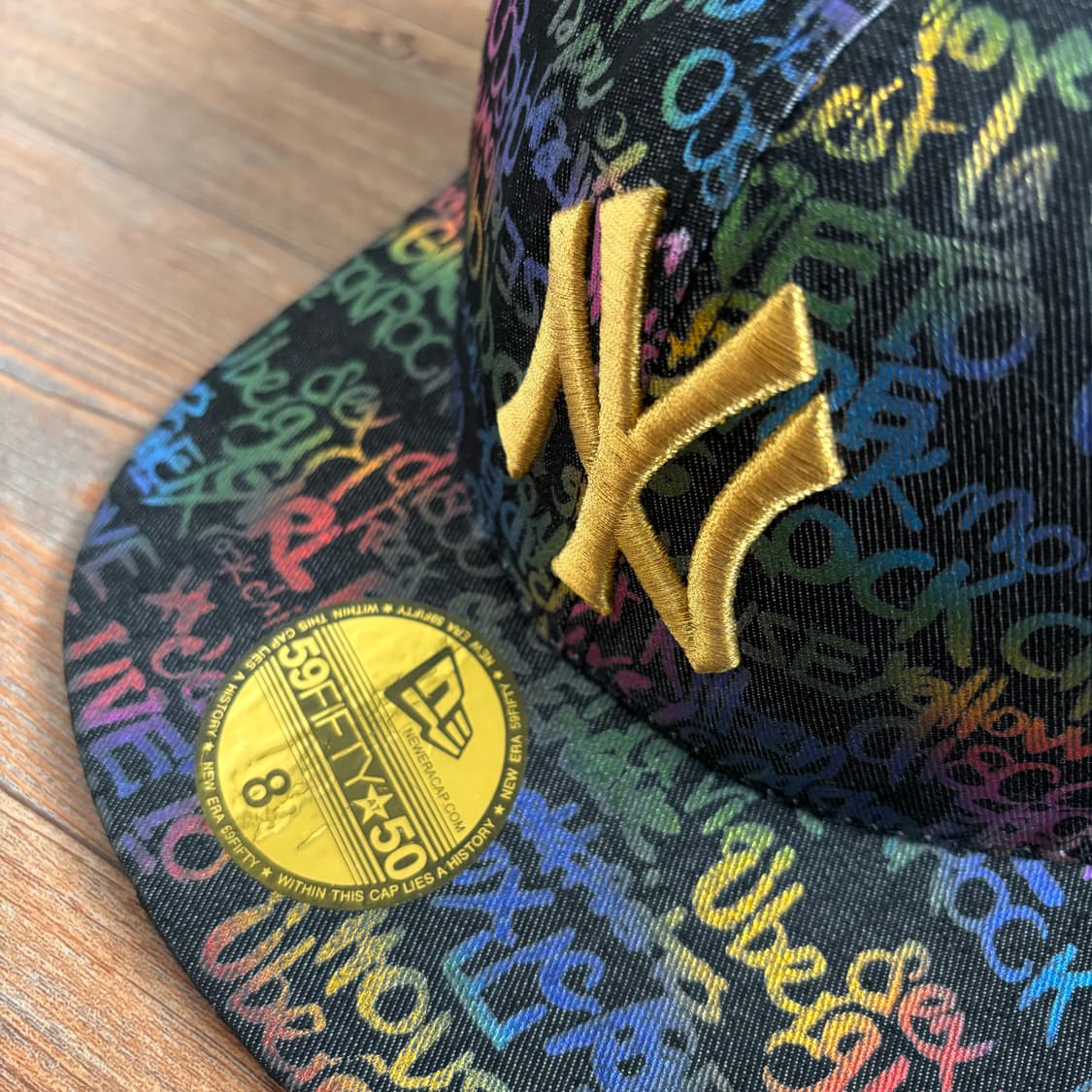 뉴에라 NY 스냅백 모자 빅사이즈 8 MLB 패턴 클럽 상품이미지3