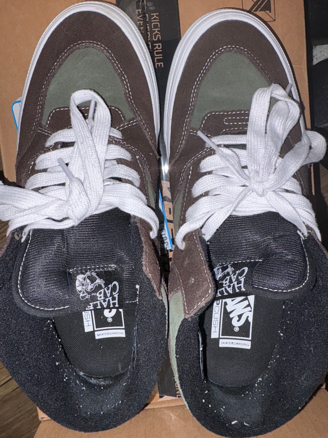 반스 스케이트 하프 캡 '92 VCU 다크 브라운 화이트 (280) 상품이미지3