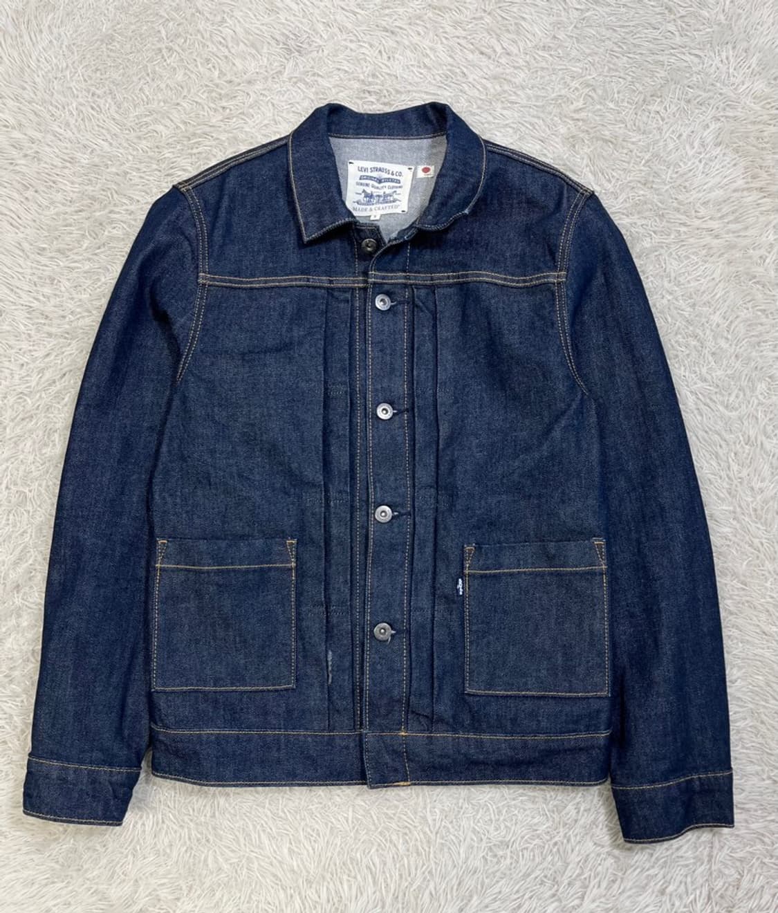 리바이스 메이드앤크래프트 데님 자켓/빅E/#3210 상품이미지1