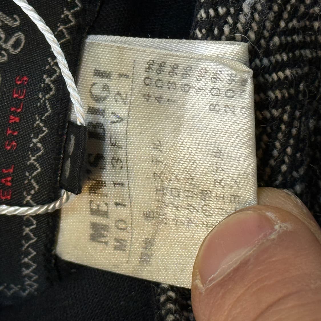 맨즈 비기 BY 타케오키쿠치 헤링본 패턴 리버서블 베스트  상품이미지6