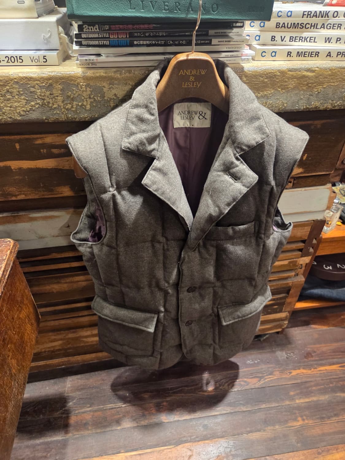 앤드류앤레슬리 구스다운베스트 상품이미지7