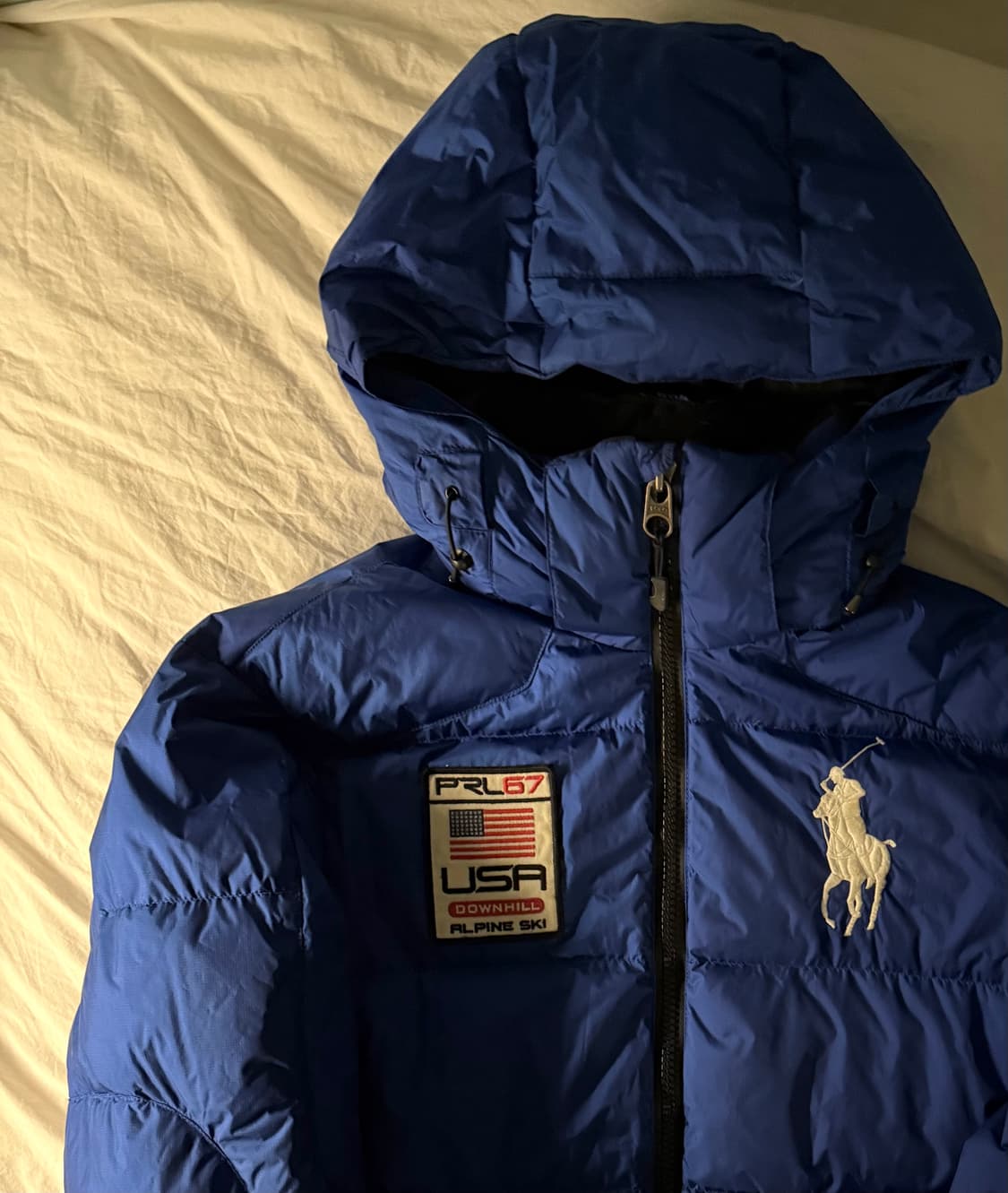 폴로 빅포니 성조기 패딩 상품이미지1