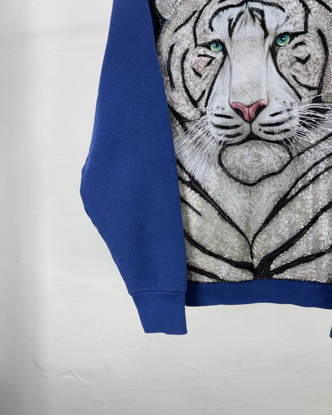 아이얼 마피아 블루 화이트 타이거 이매진 스털링 스웻 셔츠 상품이미지4