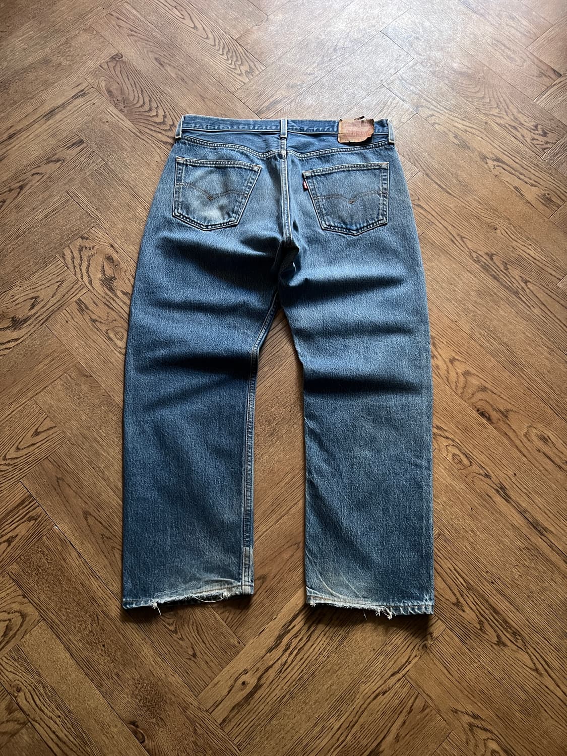 [36]00's 리바이스 501XX 발렌시아 555팩토리 데님 팬츠 상품이미지7