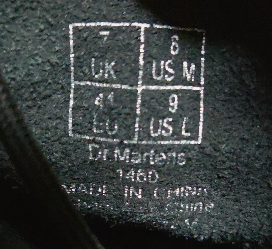 닥터마틴 1460 워커 부츠 상품이미지5