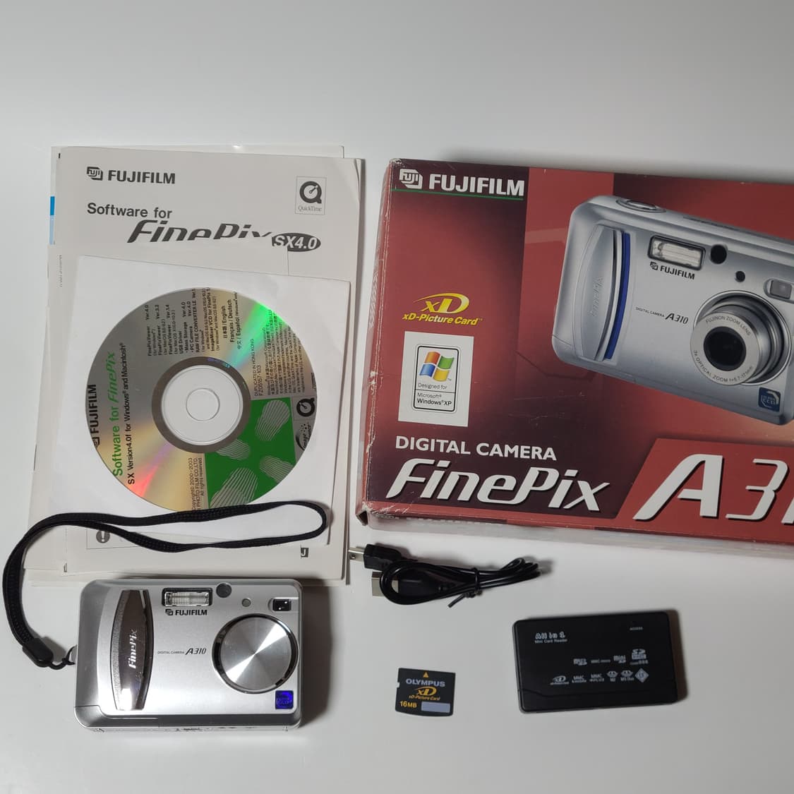 후지필름 파인픽스 A310 빈티지 디카 디지털카메라 상품이미지2