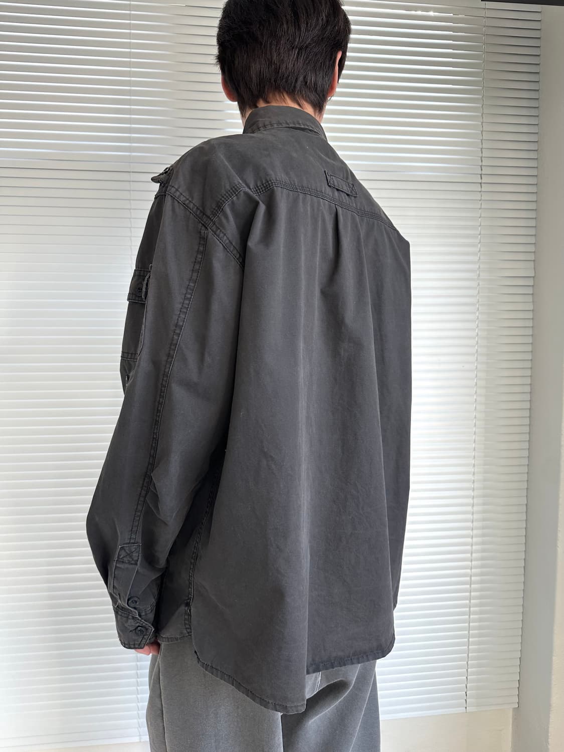 VTG 오버핏 유틸리티 포켓 셔츠 자켓 상품이미지3
