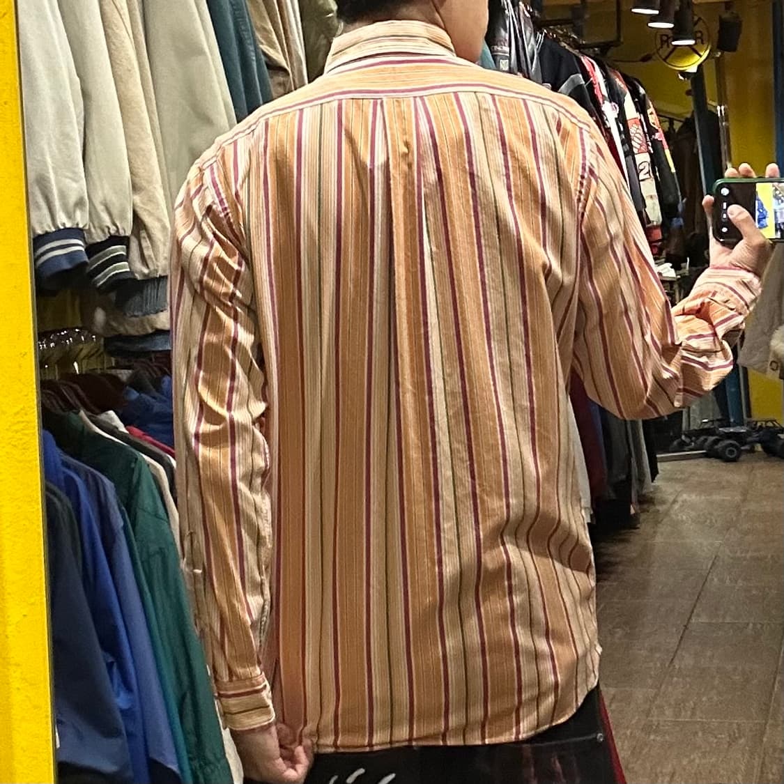 [HI] 폴로 랄프로렌 셔츠 오렌지 상품이미지5