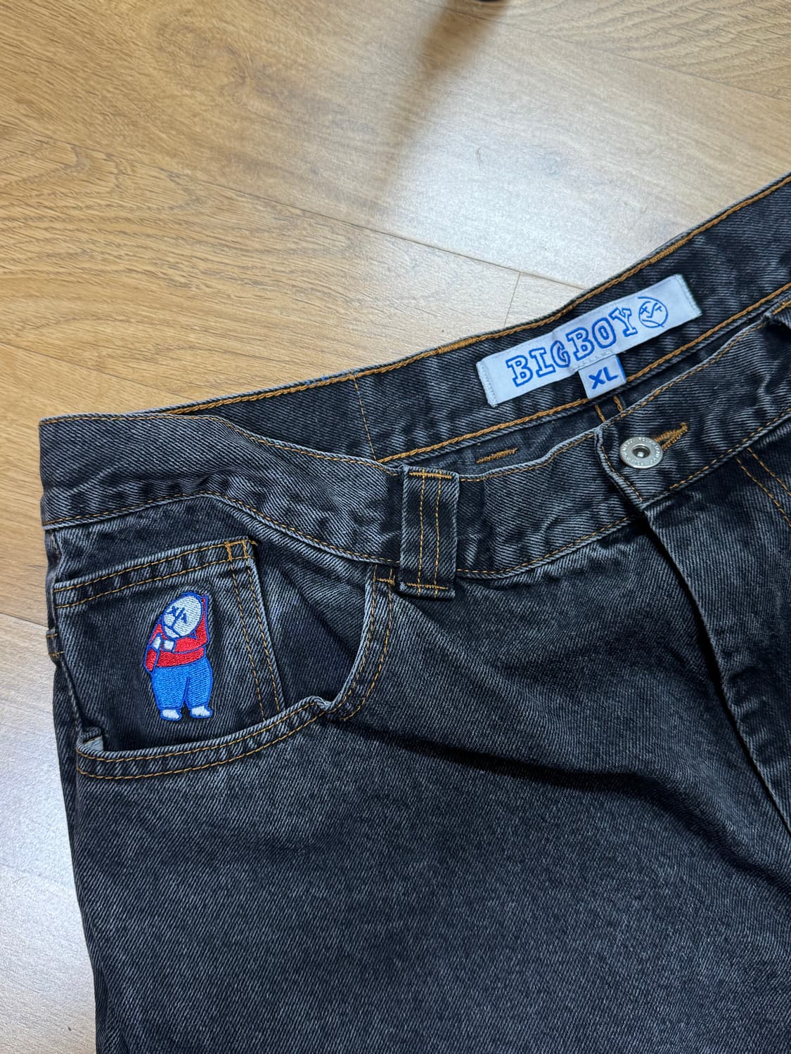 [XL] 폴라스케이트 빅보이 구형 워시드블랙 상품이미지1