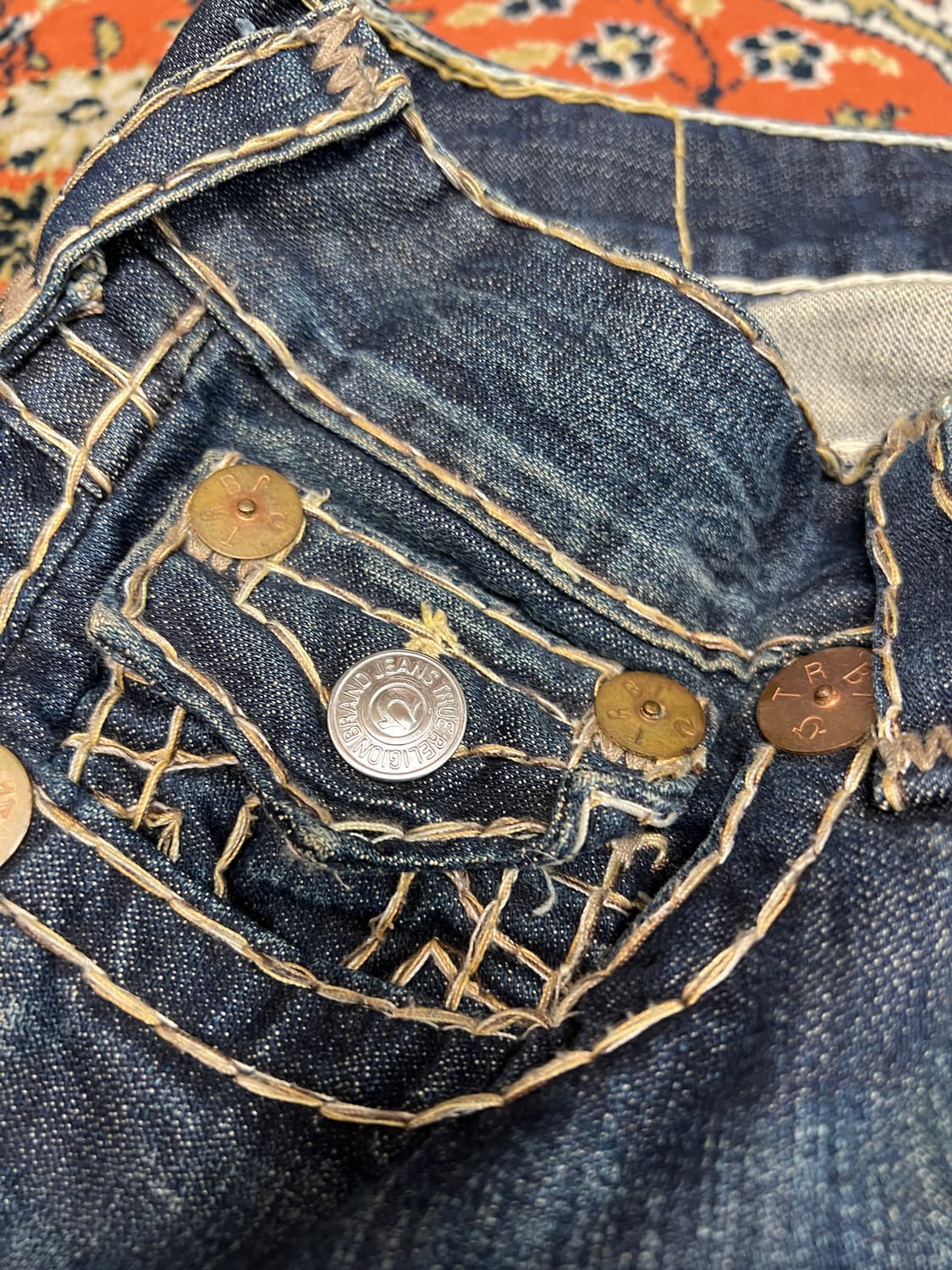 [29] 트루릴리전 빌리 슈퍼 티 데님팬츠 상품이미지5