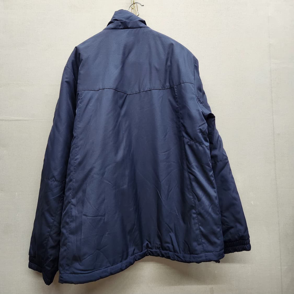 올드스쿨 아디다스 로고 삼선 점퍼 L(남여공용) 상품이미지3