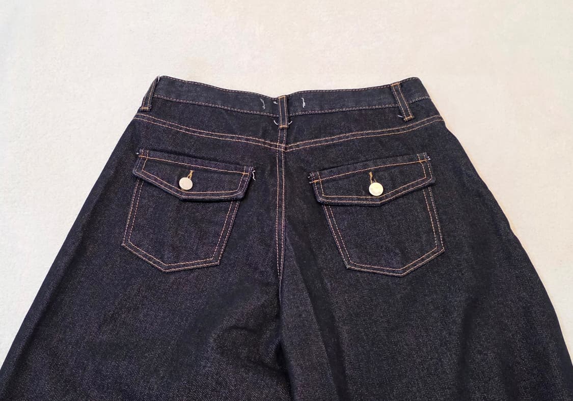 VIRKIN 와이드 청바지 상품이미지4