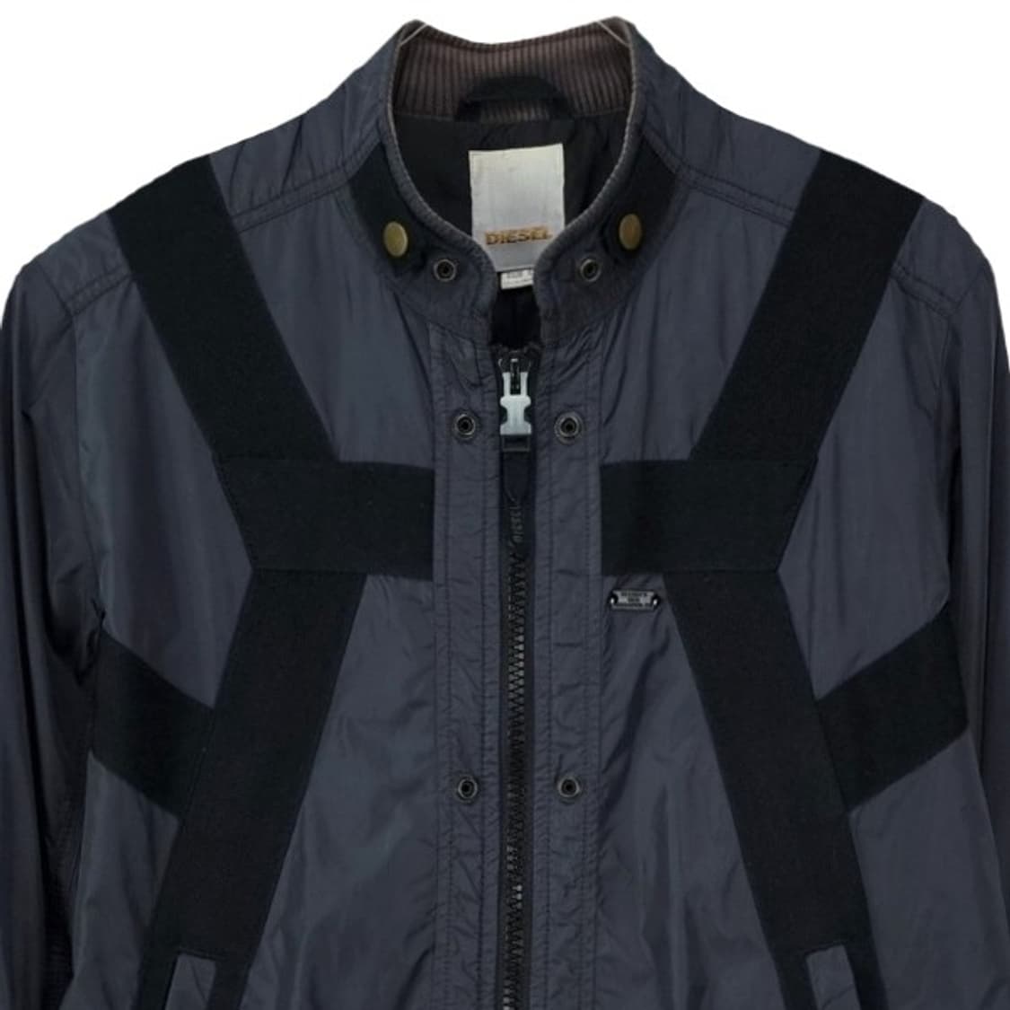 [디젤] 아카이브 Y2K 빈티지 본디지 테이핑 봄버 자켓 P01542 상품이미지4