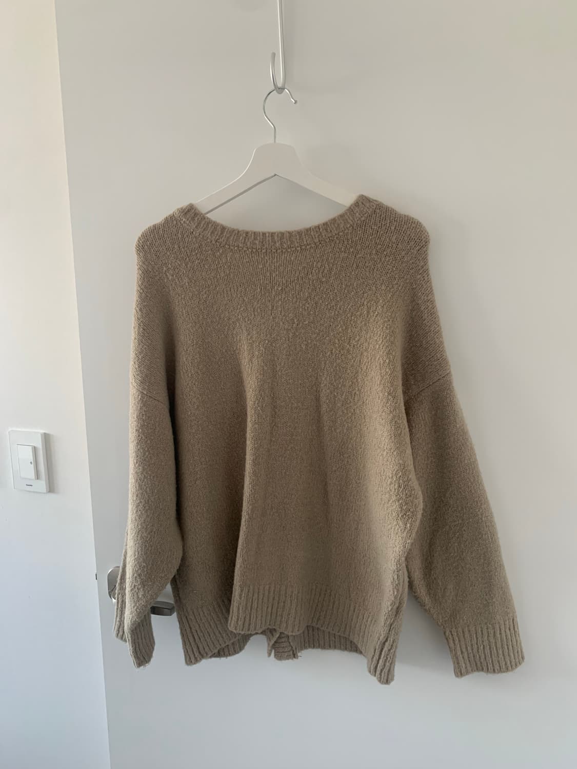 베이지 보들 가디건 상품이미지3