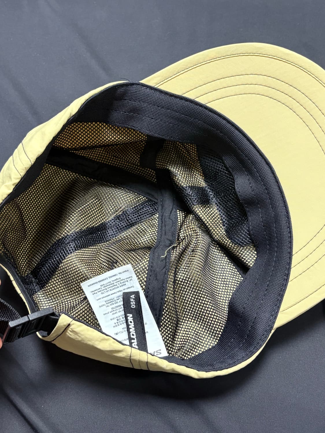 Salomon Link 6 Panel Cap Beige 상품이미지3