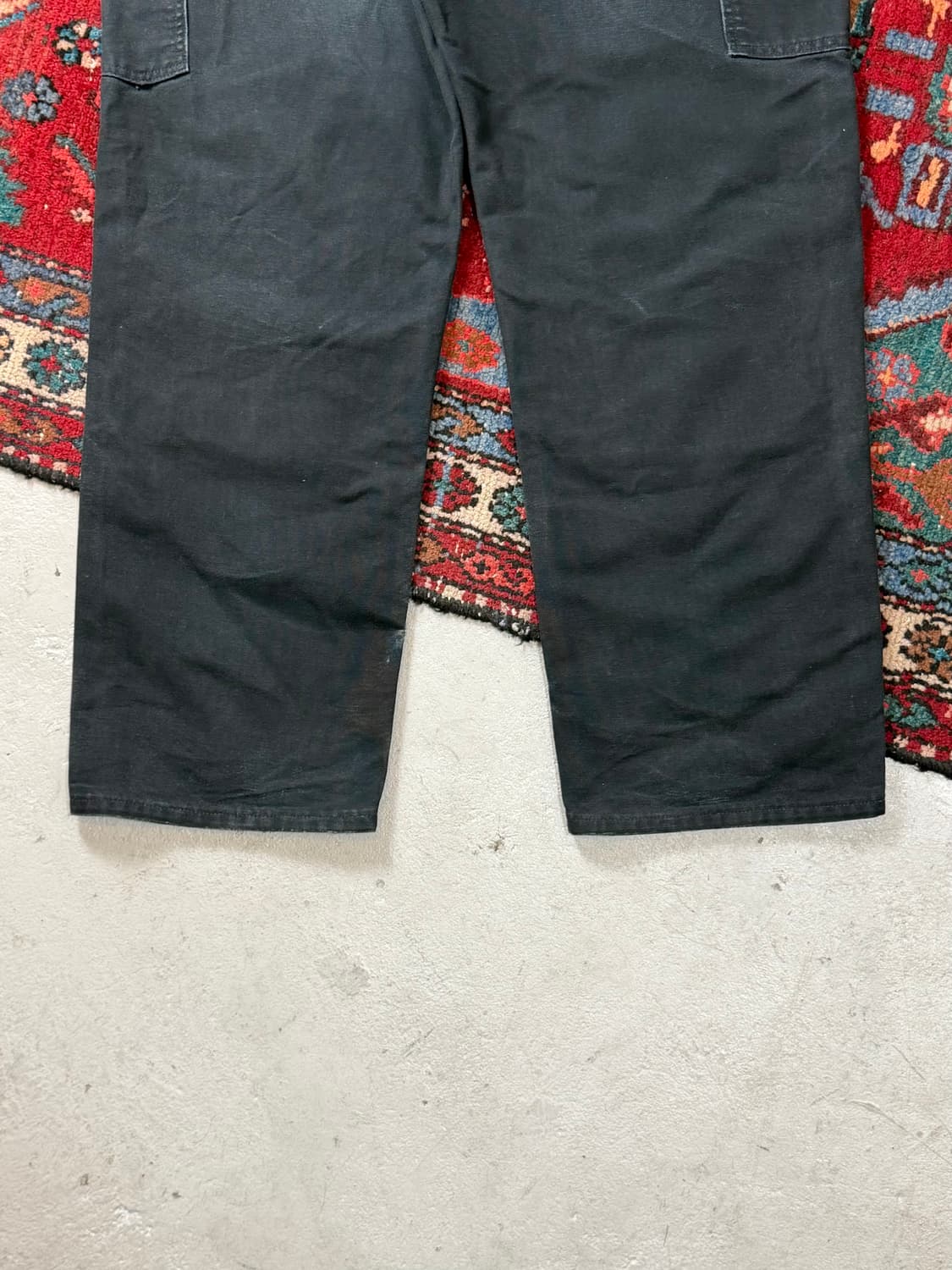 OG 칼하트 B136 더블니 블랙 칼하트 썩블니 카펜터 상품이미지8