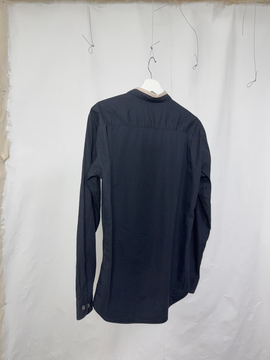 Helmut lang 1996 cotnrast collar shirt 상품이미지3
