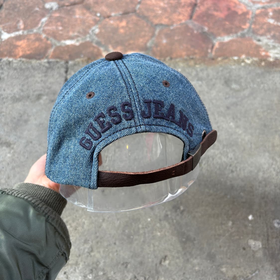 Guess 게스 데님 볼캡 모자 상품이미지4