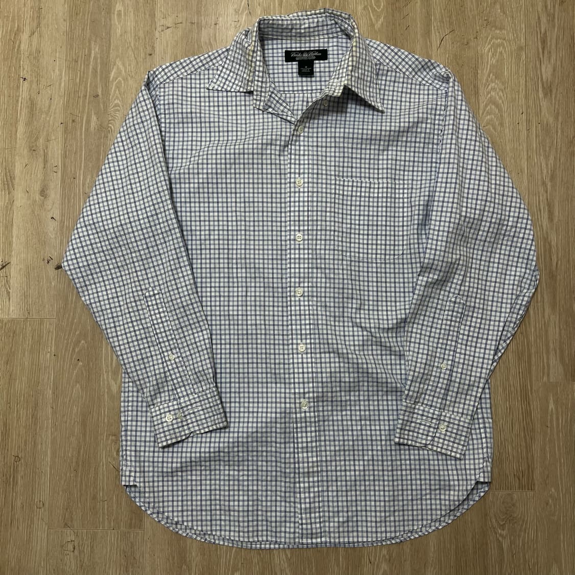 브룩스브라더스 남성 베이직 체크셔츠 M/95  상품이미지1