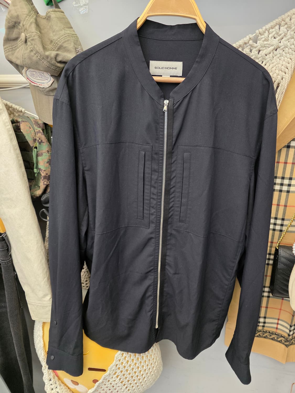 솔리드옴므 집업 블루종 48 상품이미지2