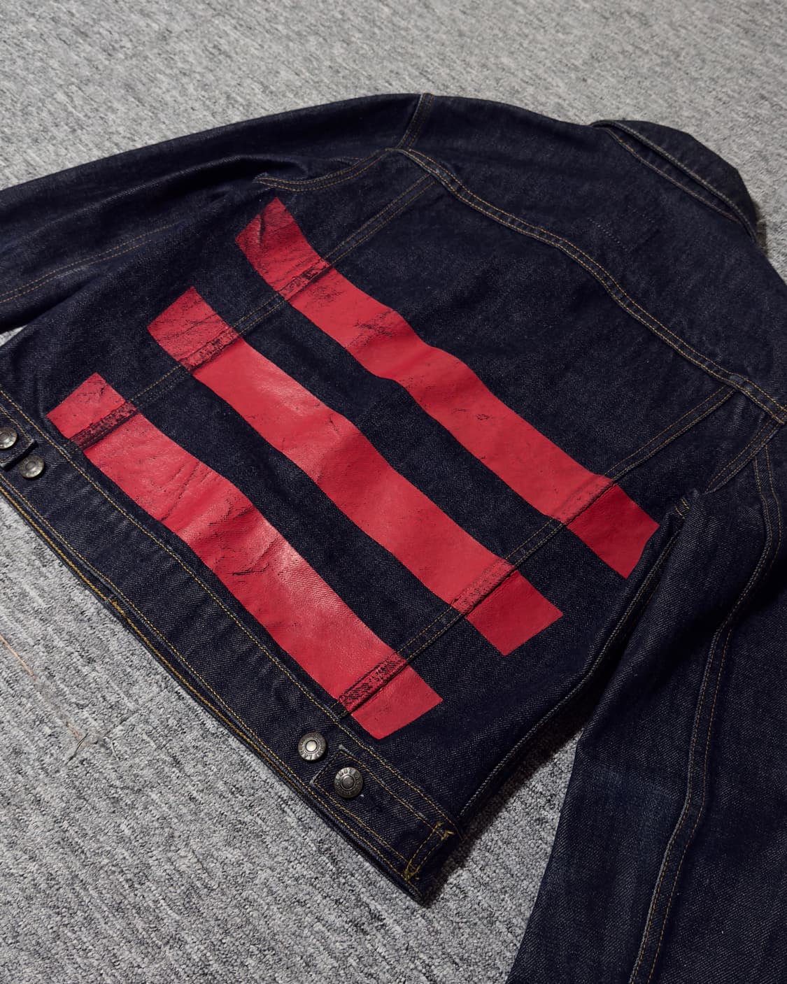 Helmut Lang Re-Edition Red Striped Denim 상품이미지3