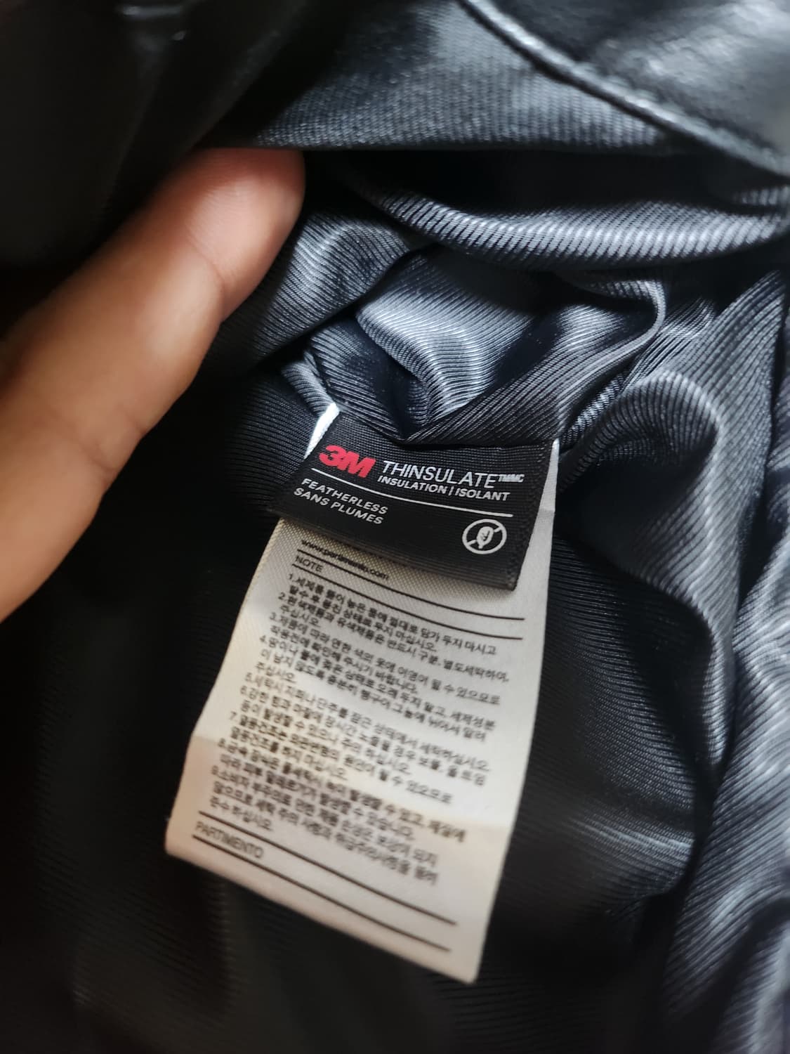 파르티멘토 3M 신슐레이트 페더리스 푸퍼 숏패딩 (L사이즈) 상품이미지9